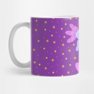 Mardi Gras Axolotl Mug